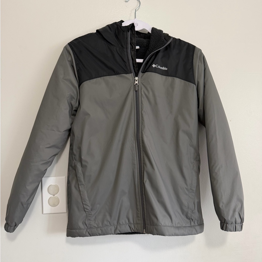 Columbia Two-Tone Black and Gray Jacket